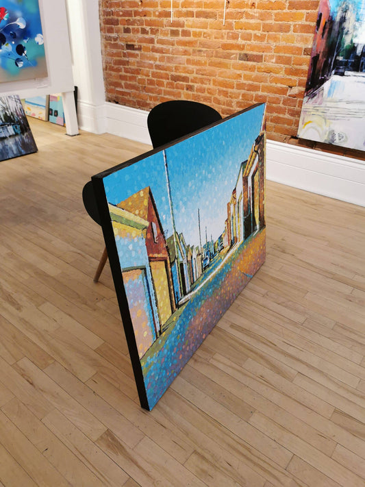 Susan Gale Oeuvre original - Peinture 30x40 Seeking Light