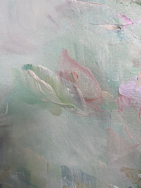 Vé Boisvert Oeuvre original - Peinture 48x40 The Nature of Love