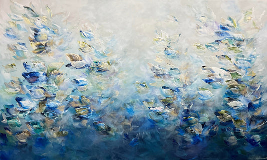 Vé Boisvert Oeuvre original - Peinture 36x60 Echoes of Serenity