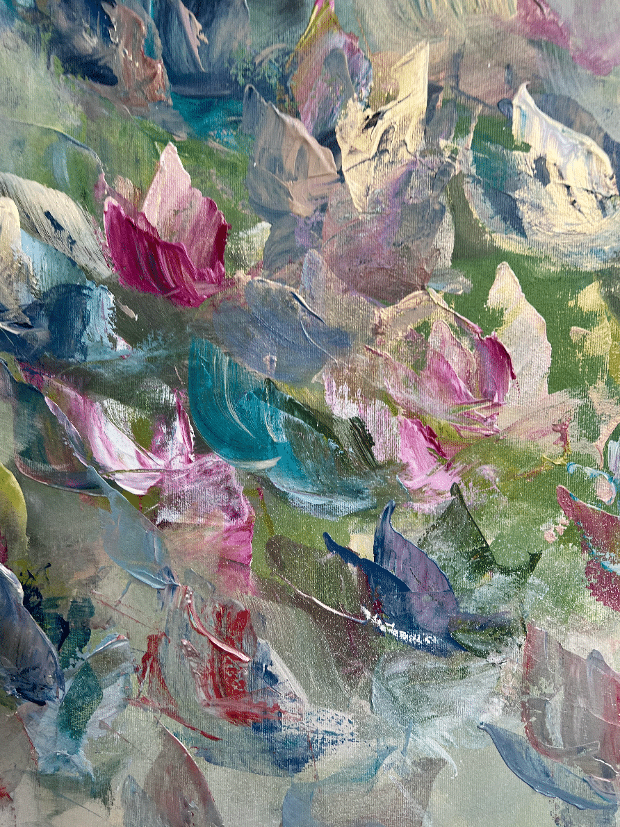 Vé Boisvert Oeuvre original - Peinture 40x60 Guérison de la nature