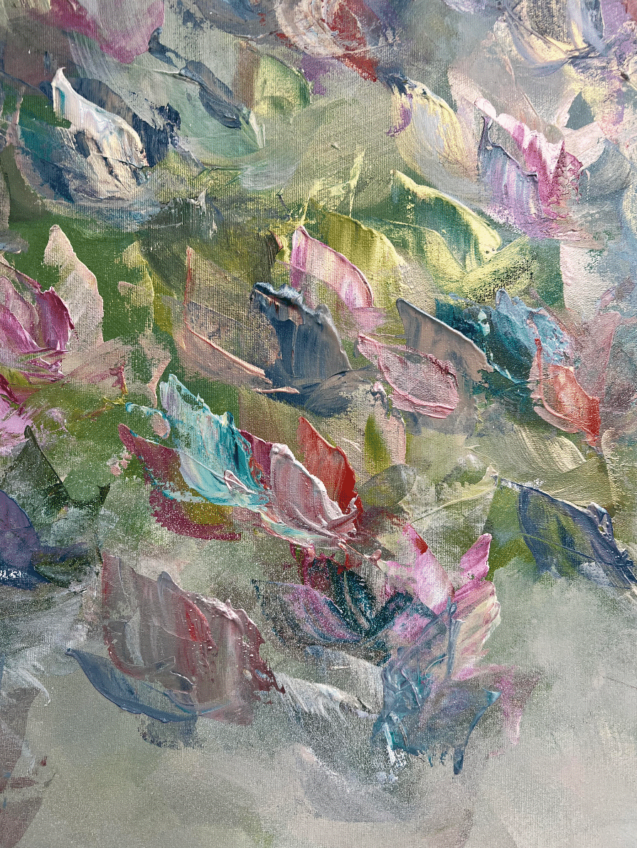 Vé Boisvert Oeuvre original - Peinture 40x60 Guérison de la nature
