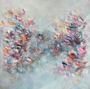 Vé Boisvert Oeuvre original - Peinture 36x36 La danse de l'amour