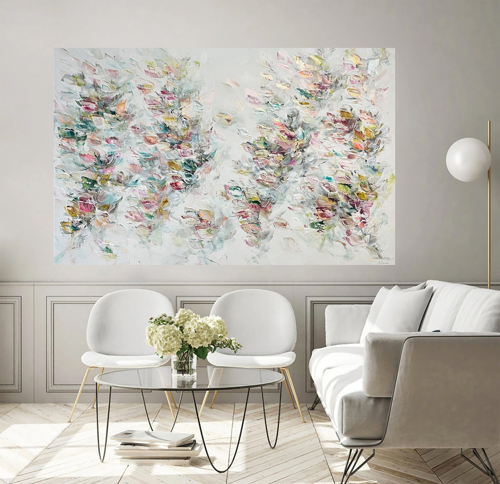 Vé Boisvert Oeuvre original - Peinture 40x60 La force de la maternité