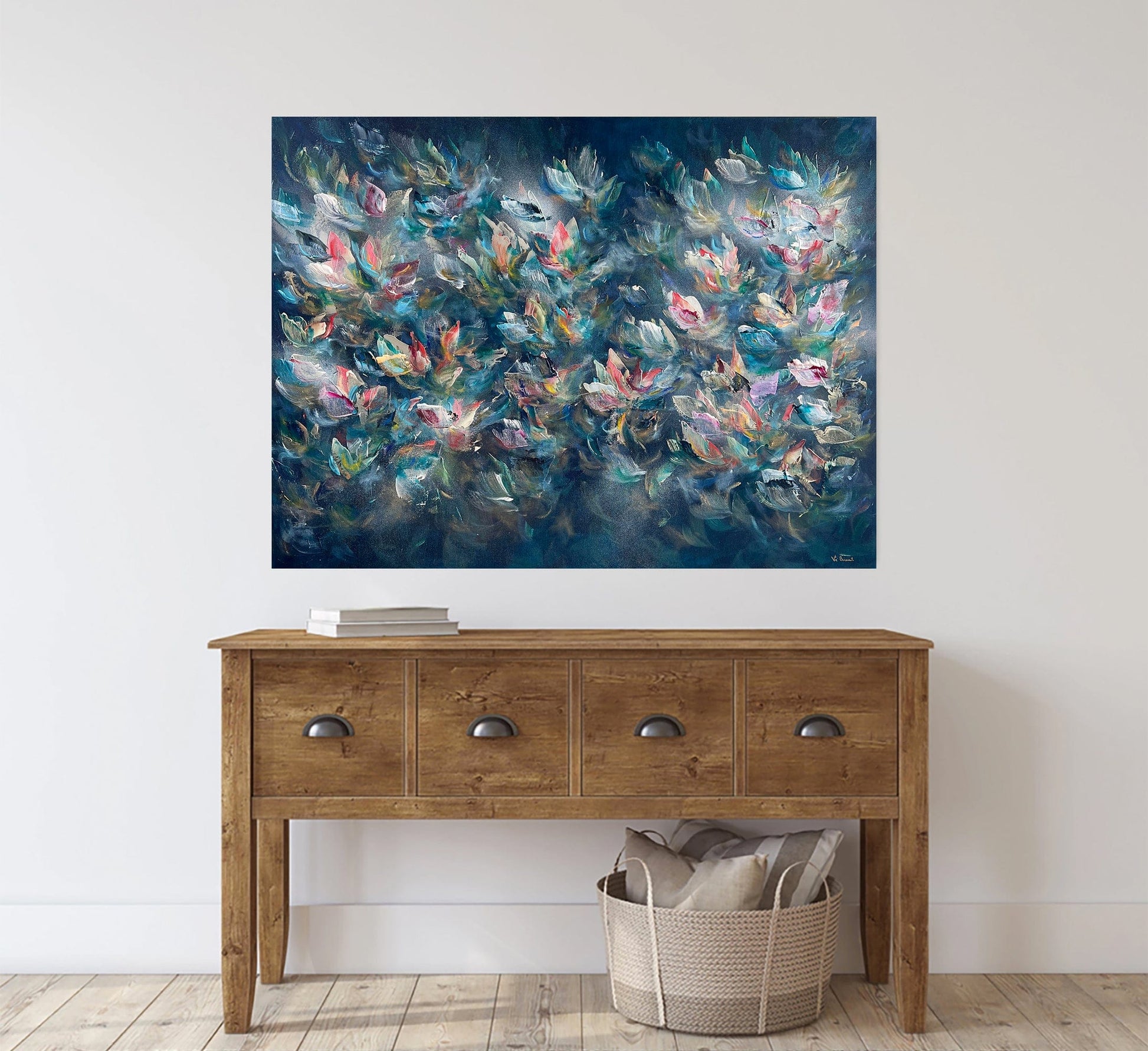 Vé Boisvert Oeuvre original - Peinture 36x48 Le chant des sirènes