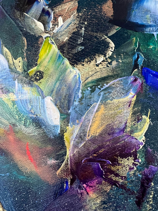 Vé Boisvert Oeuvre original - Peinture 40x60 New Life Destiny!