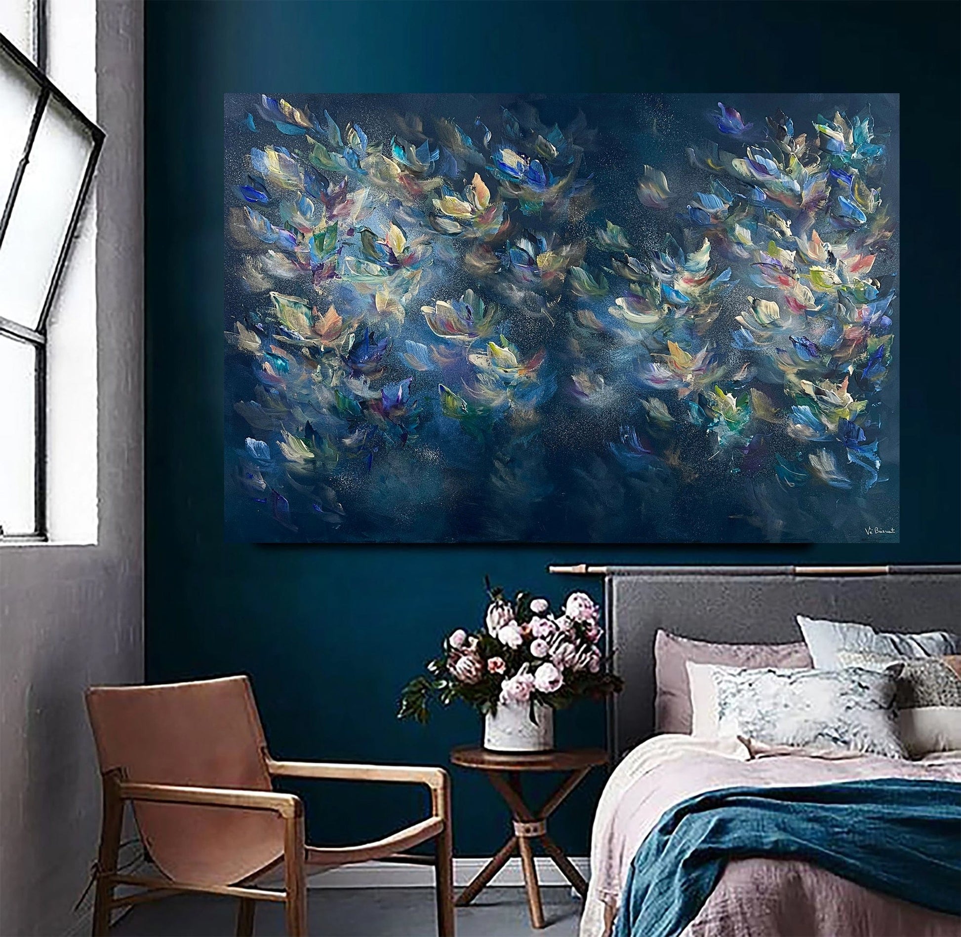 Vé Boisvert Oeuvre original - Peinture 40x60 New Life Destiny!