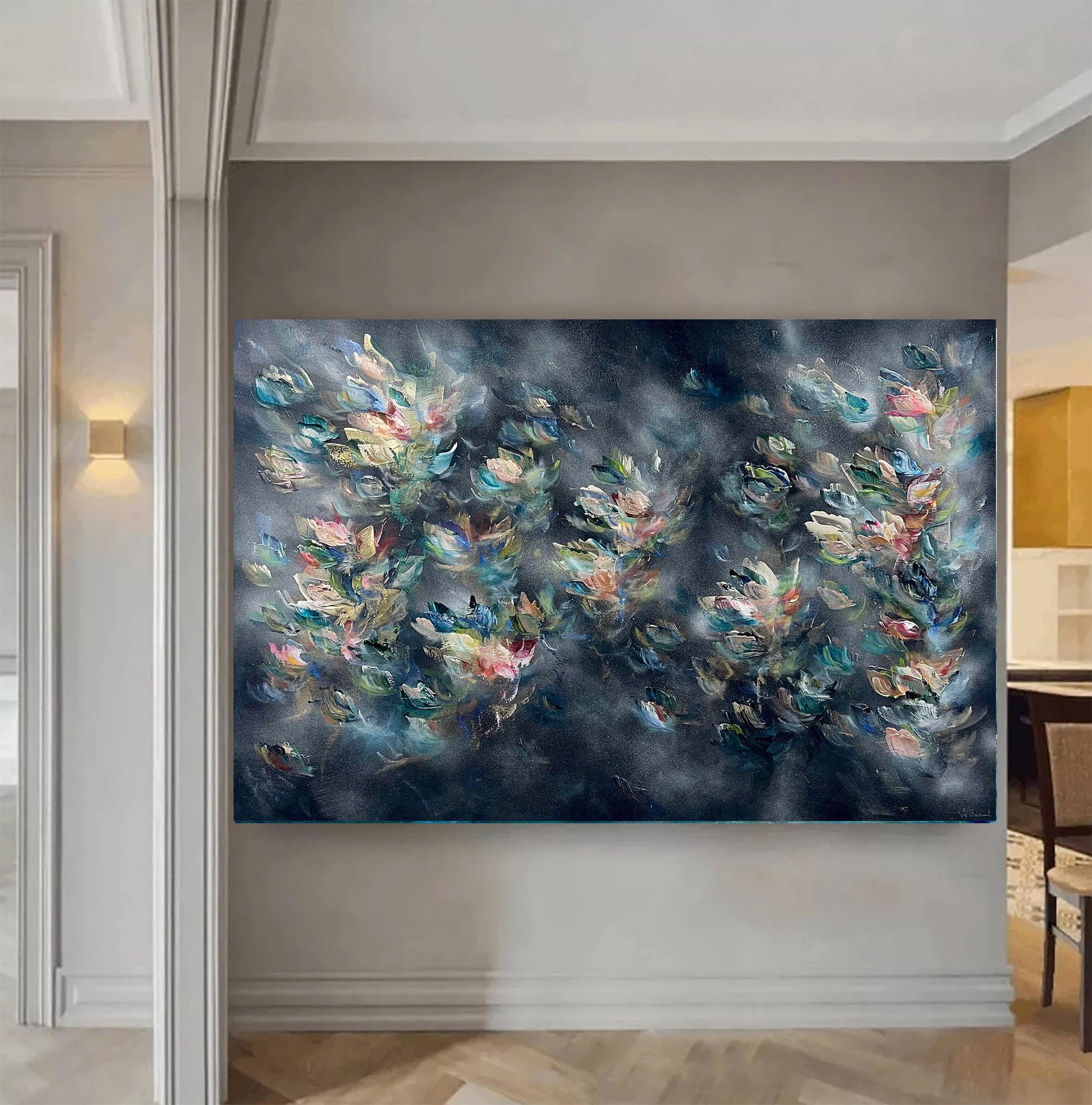 Vé Boisvert Oeuvre original - Peinture 40x60 Night Dreaming