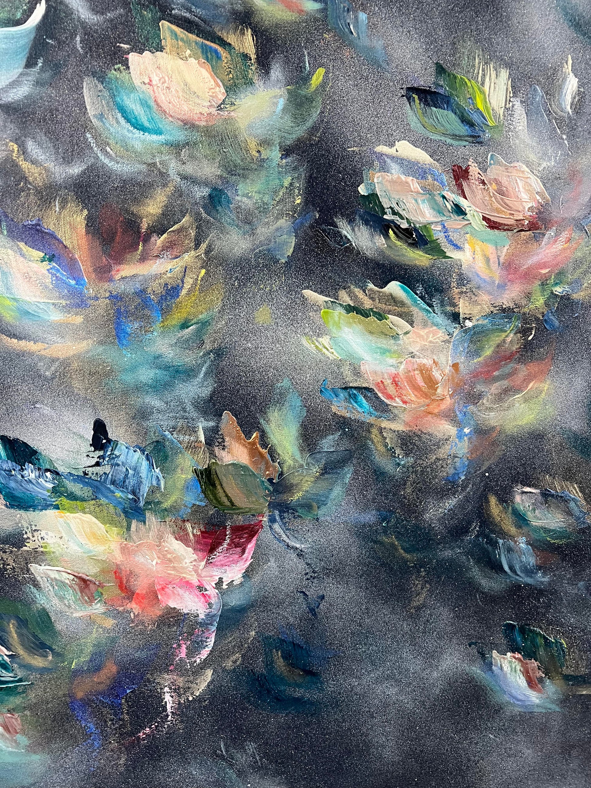 Vé Boisvert Oeuvre original - Peinture 40x60 Night Dreaming