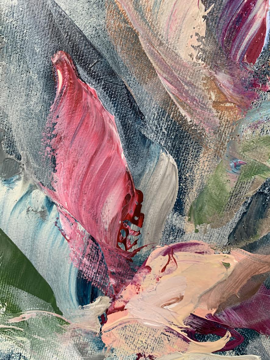 Vé Boisvert Oeuvre original - Peinture 30x60 Sacred Dreams