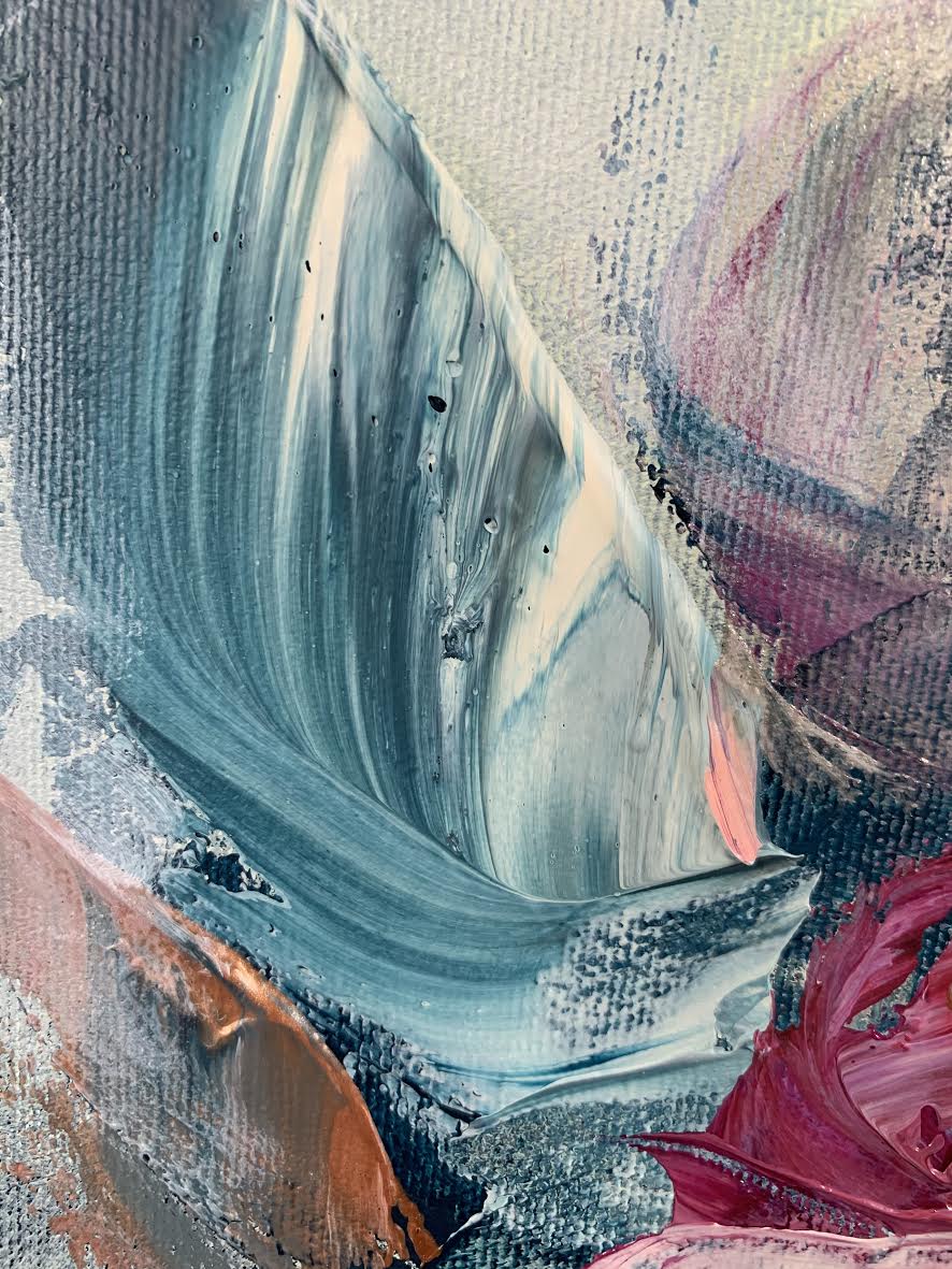 Vé Boisvert Oeuvre original - Peinture 30x60 Sacred Dreams