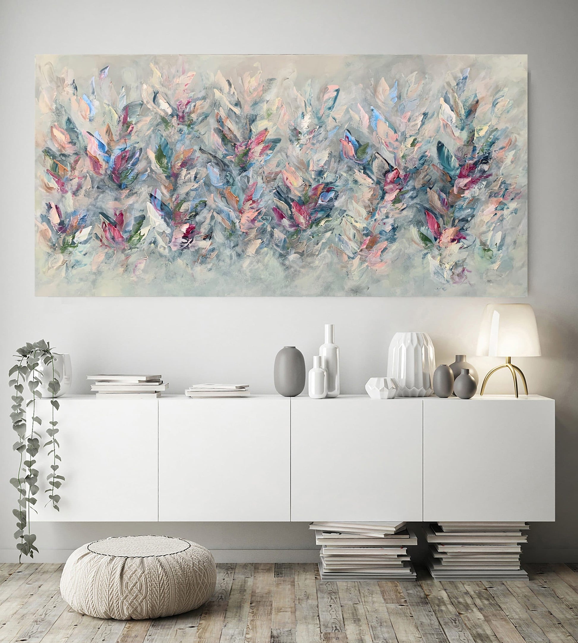 Vé Boisvert Oeuvre original - Peinture 30x60 Sacred Dreams