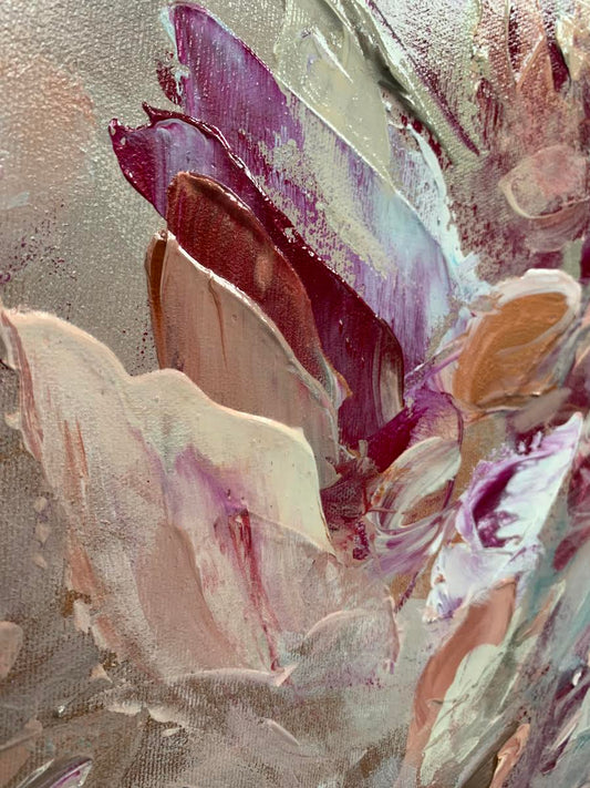 Vé Boisvert Oeuvre original - Peinture 36x60 Sakura