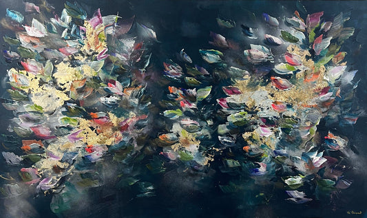 Vé Boisvert Oeuvre original - Peinture 36x60 Saying Yes to Life