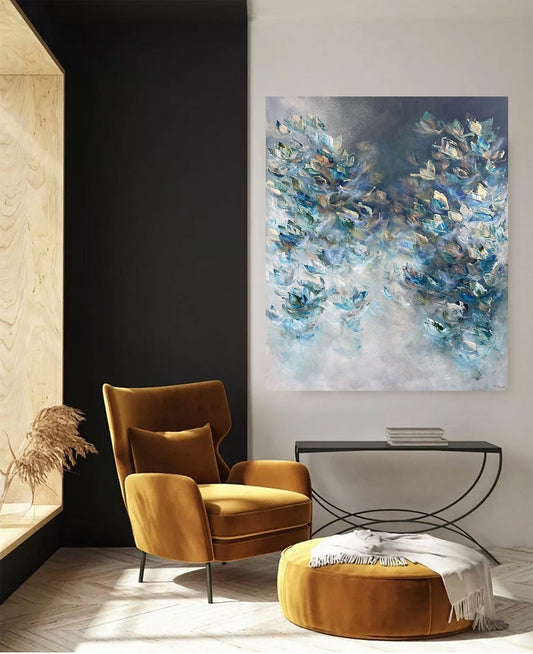 Vé Boisvert Oeuvre original - Peinture 48x40 Sea Of Freedom