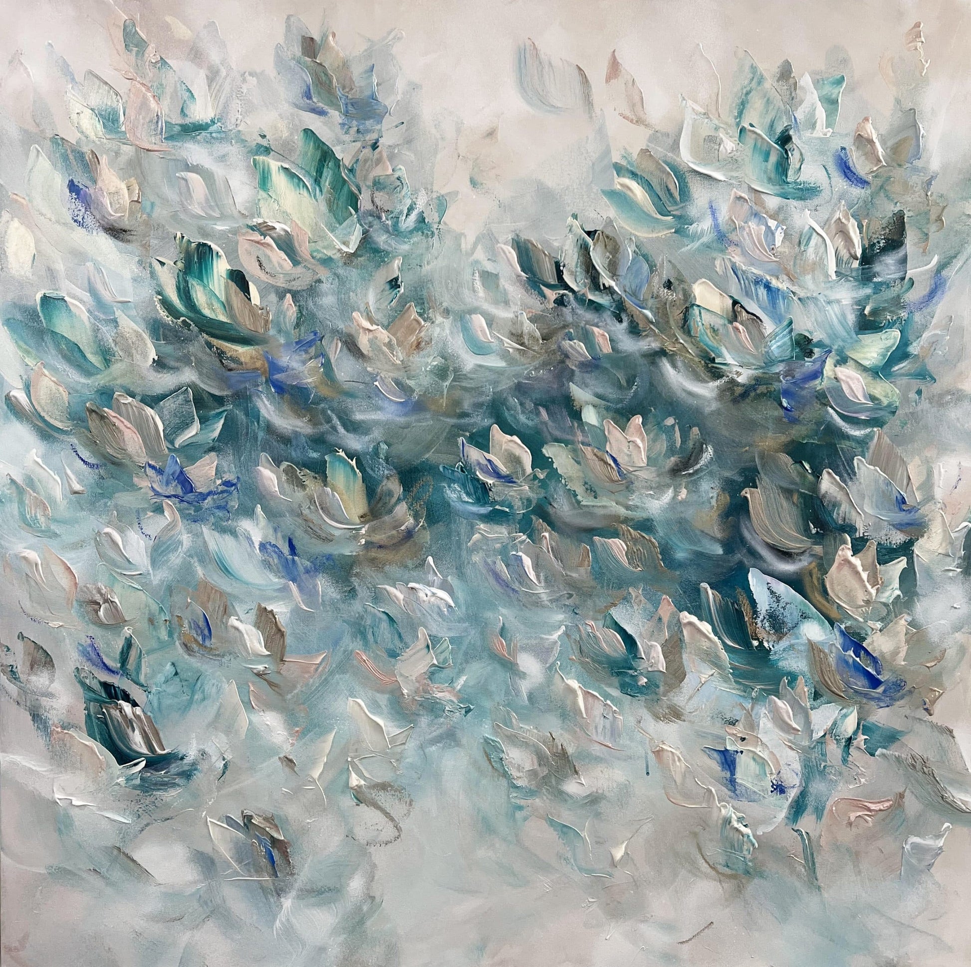 Vé Boisvert Oeuvre original - Peinture 40x40 Sea of Light