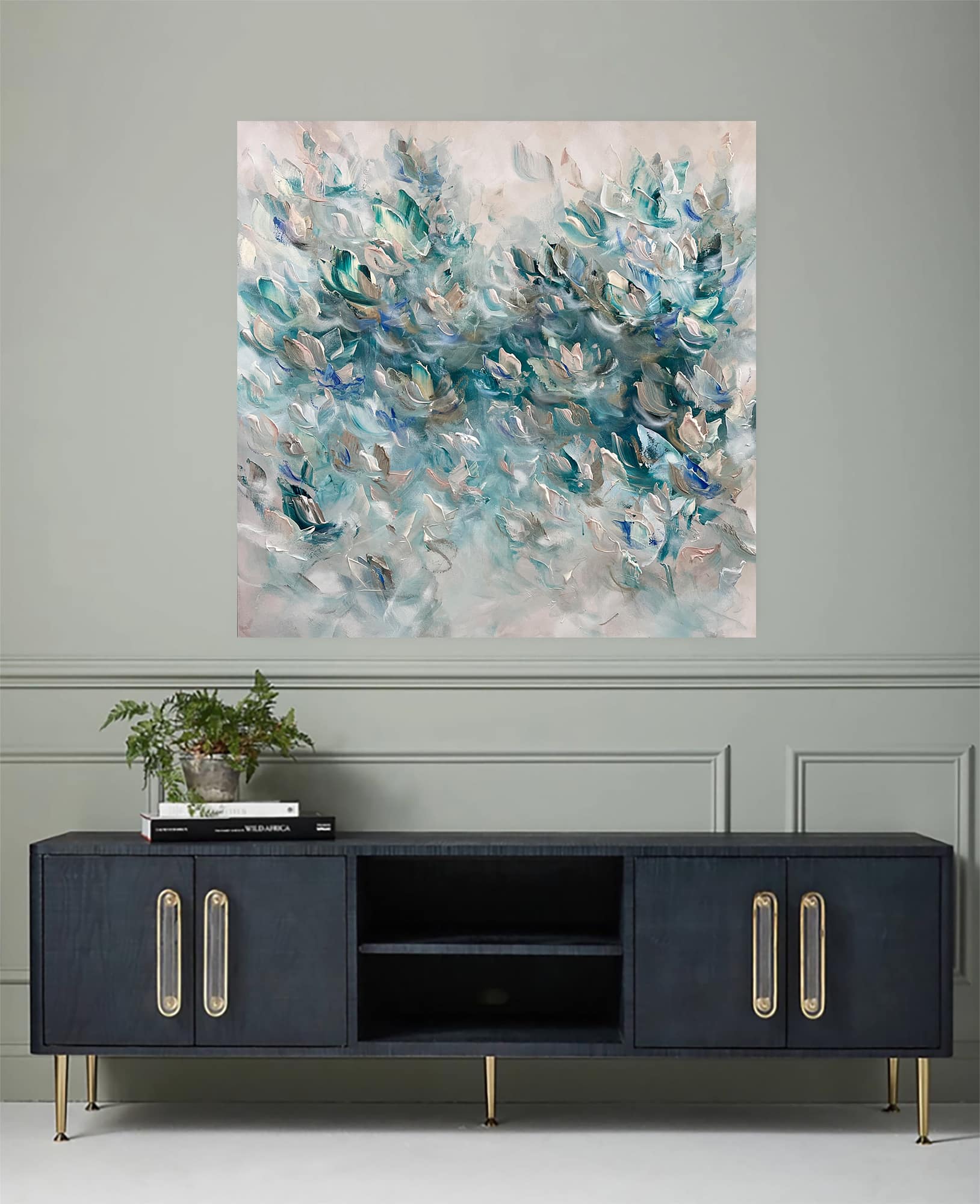 Vé Boisvert Oeuvre original - Peinture 40x40 Sea of Light