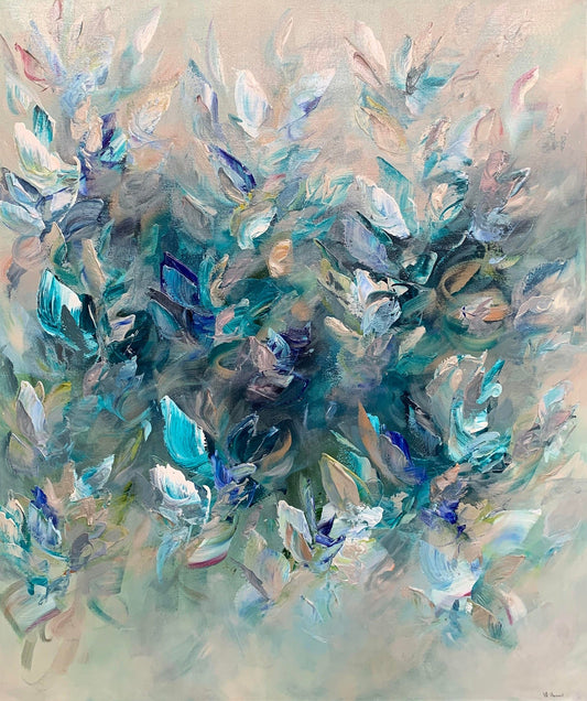 Vé Boisvert Oeuvre original - Peinture 48x40 Spirit of the Wind