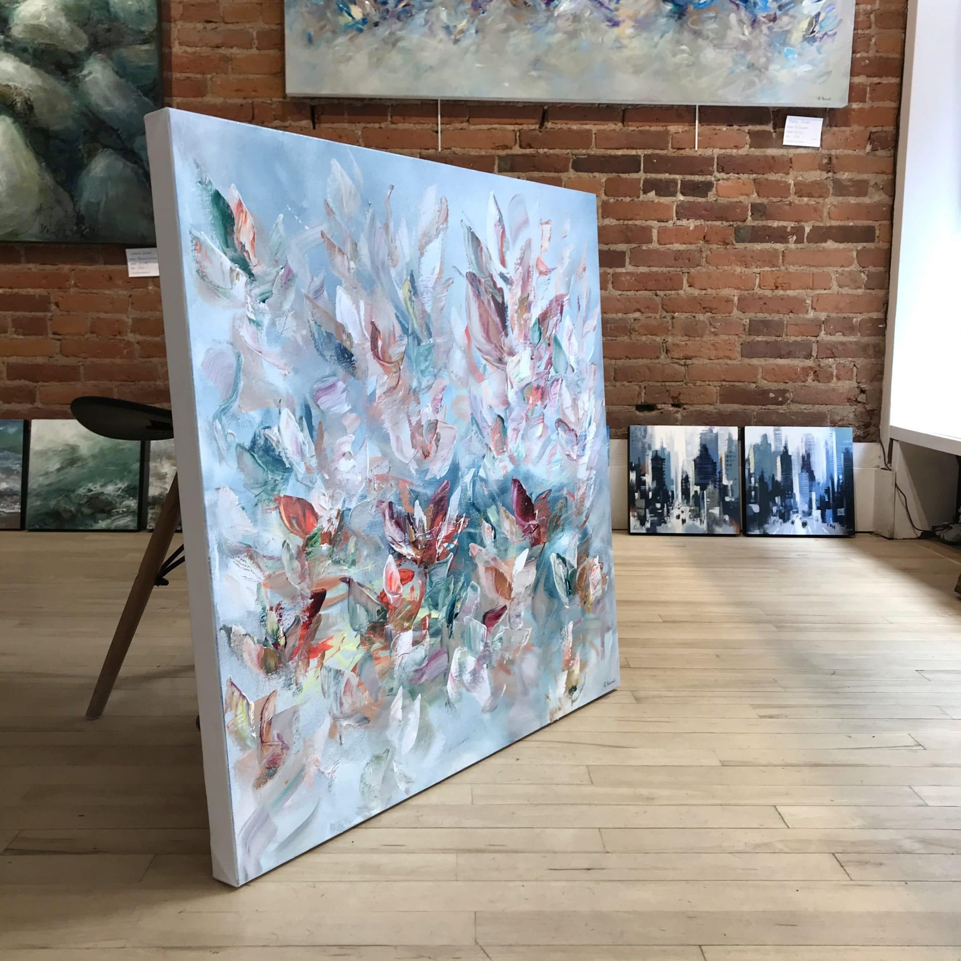 Vé Boisvert Oeuvre original - Peinture 30x30 Temple of Venus