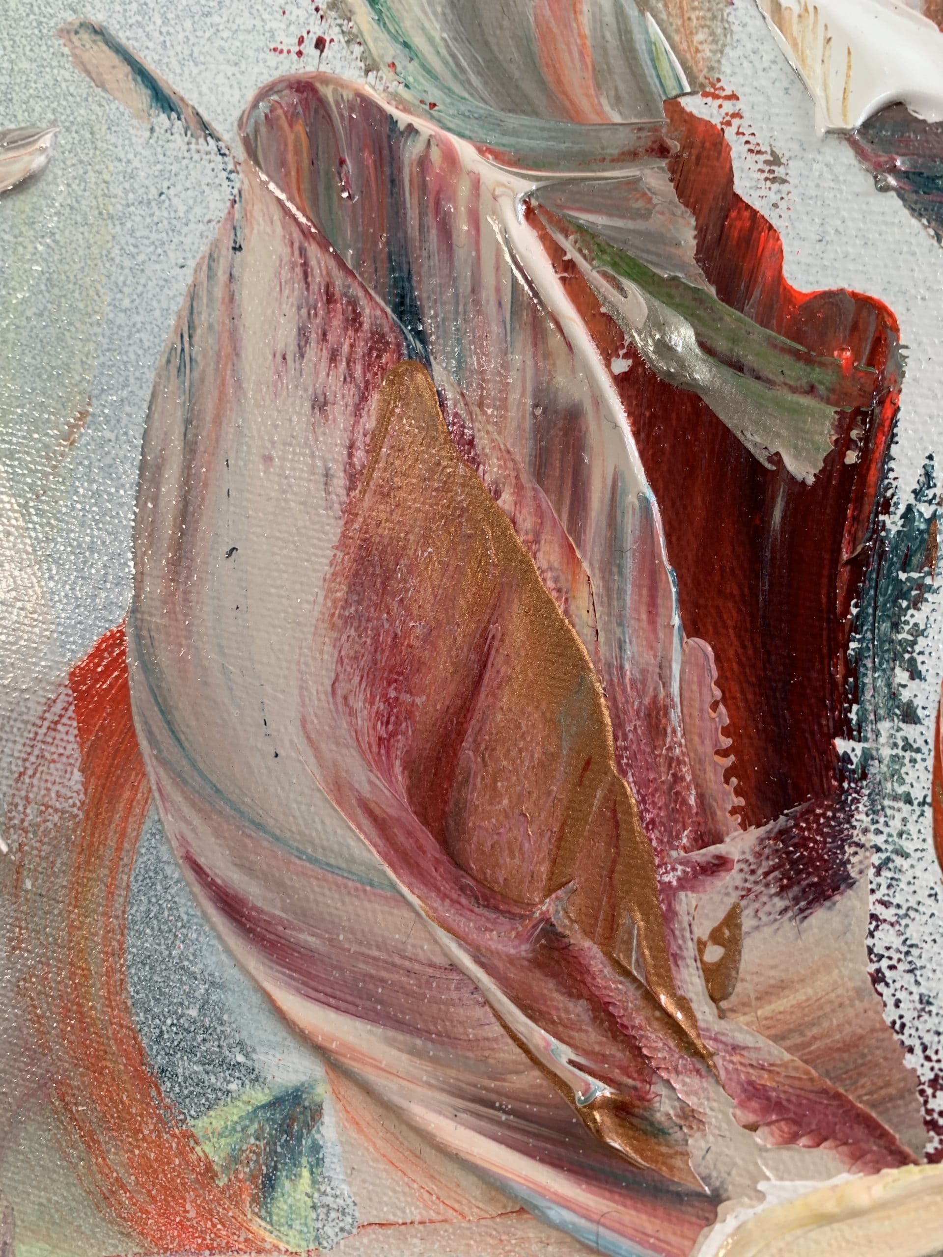 Vé Boisvert Oeuvre original - Peinture 30x30 Temple of Venus