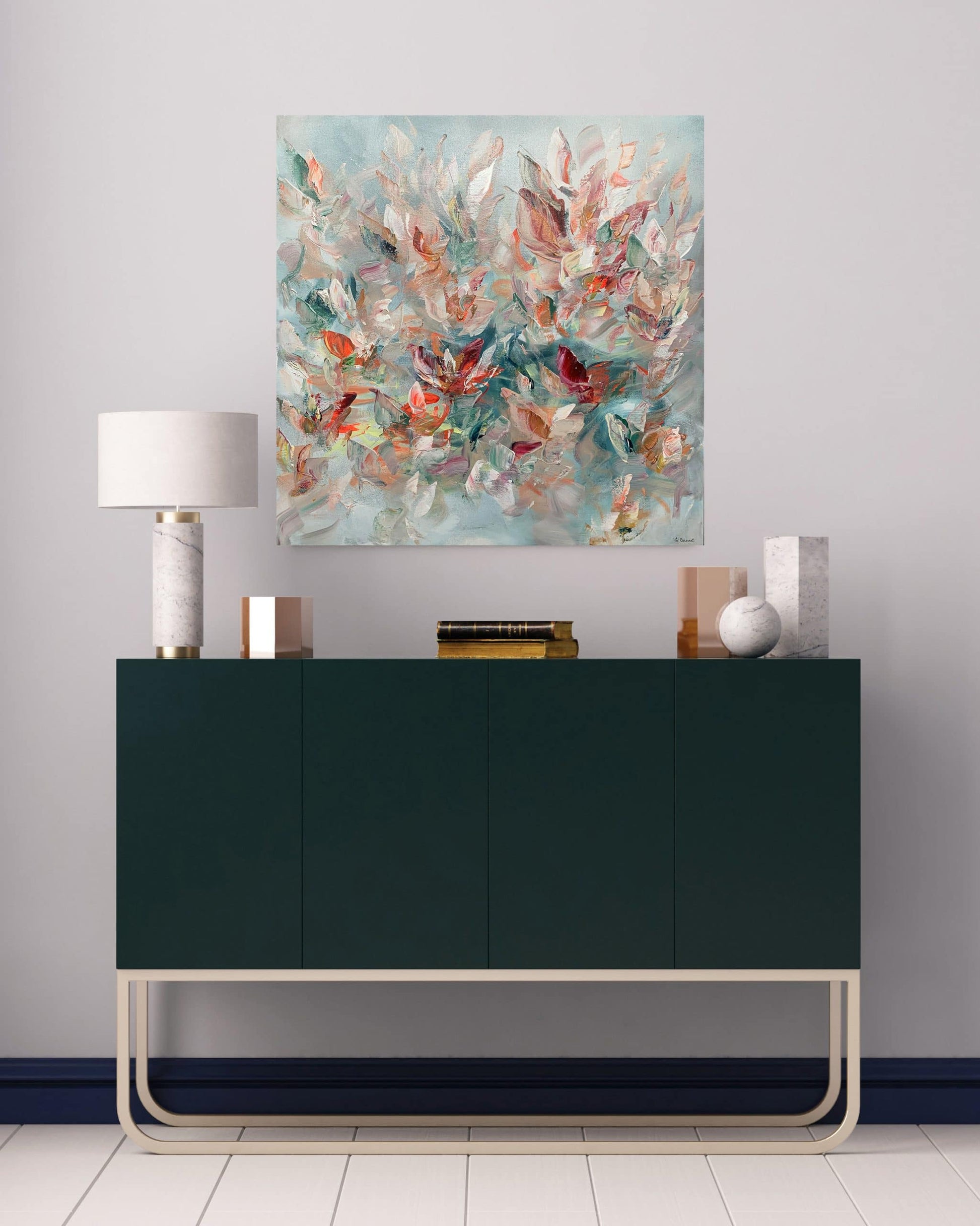 Vé Boisvert Oeuvre original - Peinture 30x30 Temple of Venus