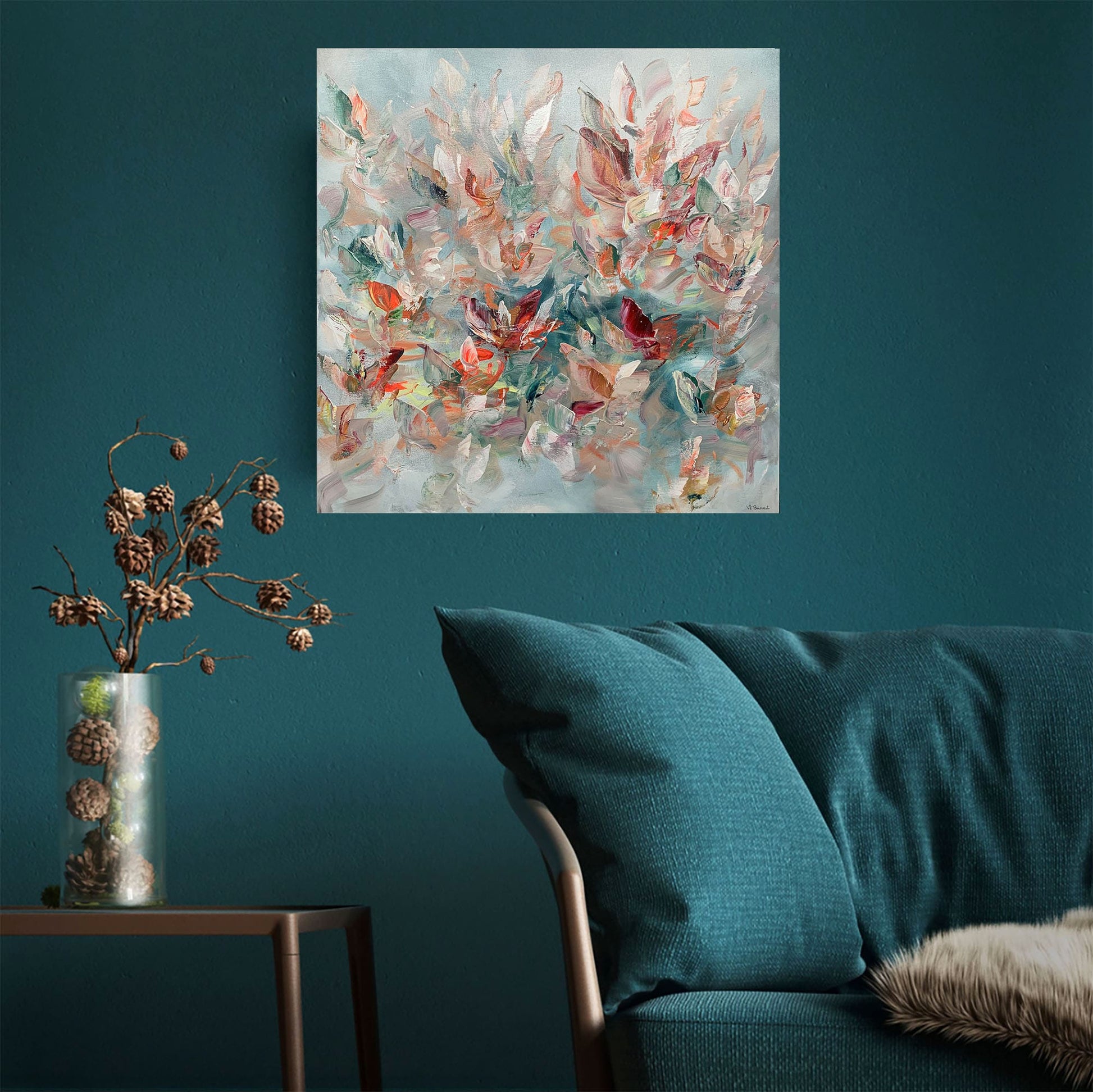 Vé Boisvert Oeuvre original - Peinture 30x30 Temple of Venus