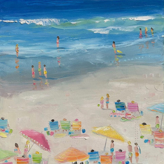 Bethany Harper Williams Oeuvre original - Peinture 30x30 Summer's Here!