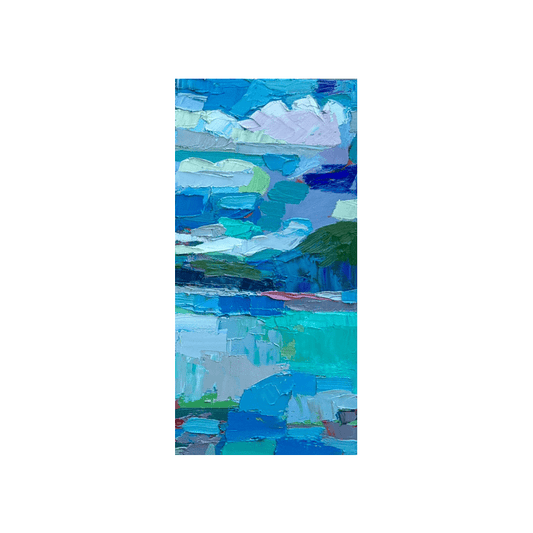 Dana Cowie Oeuvre original - Peinture 24x12 New flow 3