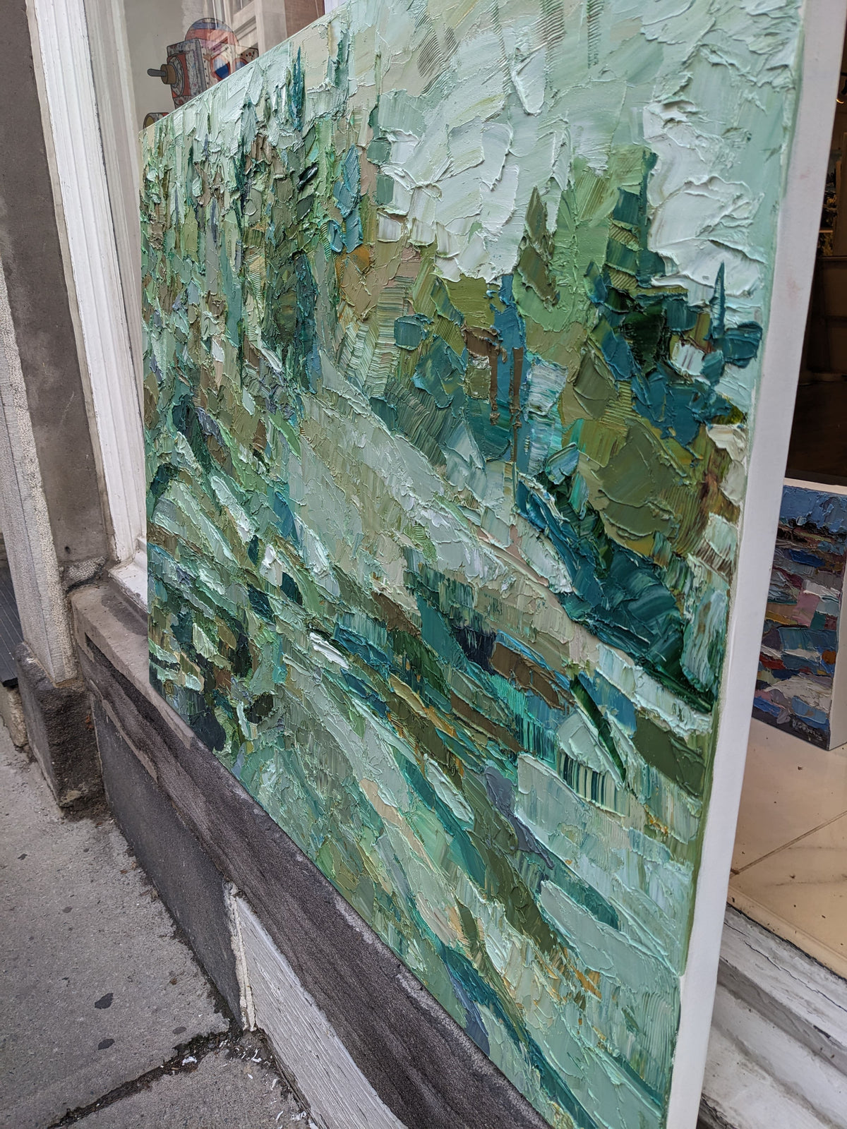 Dana Cowie Oeuvre original - Peinture 36x48 Soft Focus