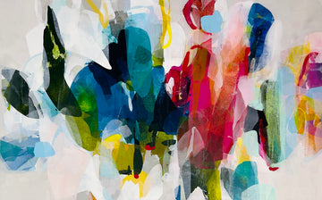 Deniz Altug Oeuvre original - Peinture 30x48 Coming Together