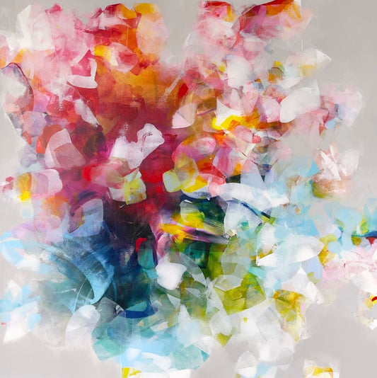 Deniz Altug Oeuvre original - Peinture 48x48 Ease of Being