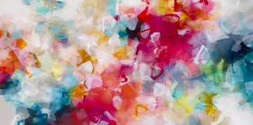 Deniz Altug Oeuvre original - Peinture 36x72 Joy in Motion