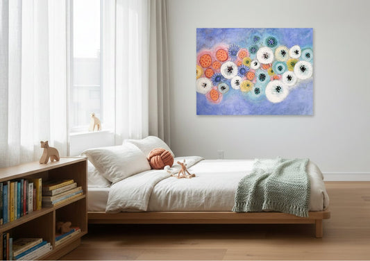 Diane Gosselin Oeuvre original - Peinture 36x48 Bouquet
