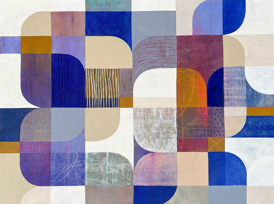 Diane Gosselin Oeuvre original - Peinture 36x48 Composition