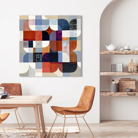 Diane Gosselin Oeuvre original - Peinture 40x40 Octobre