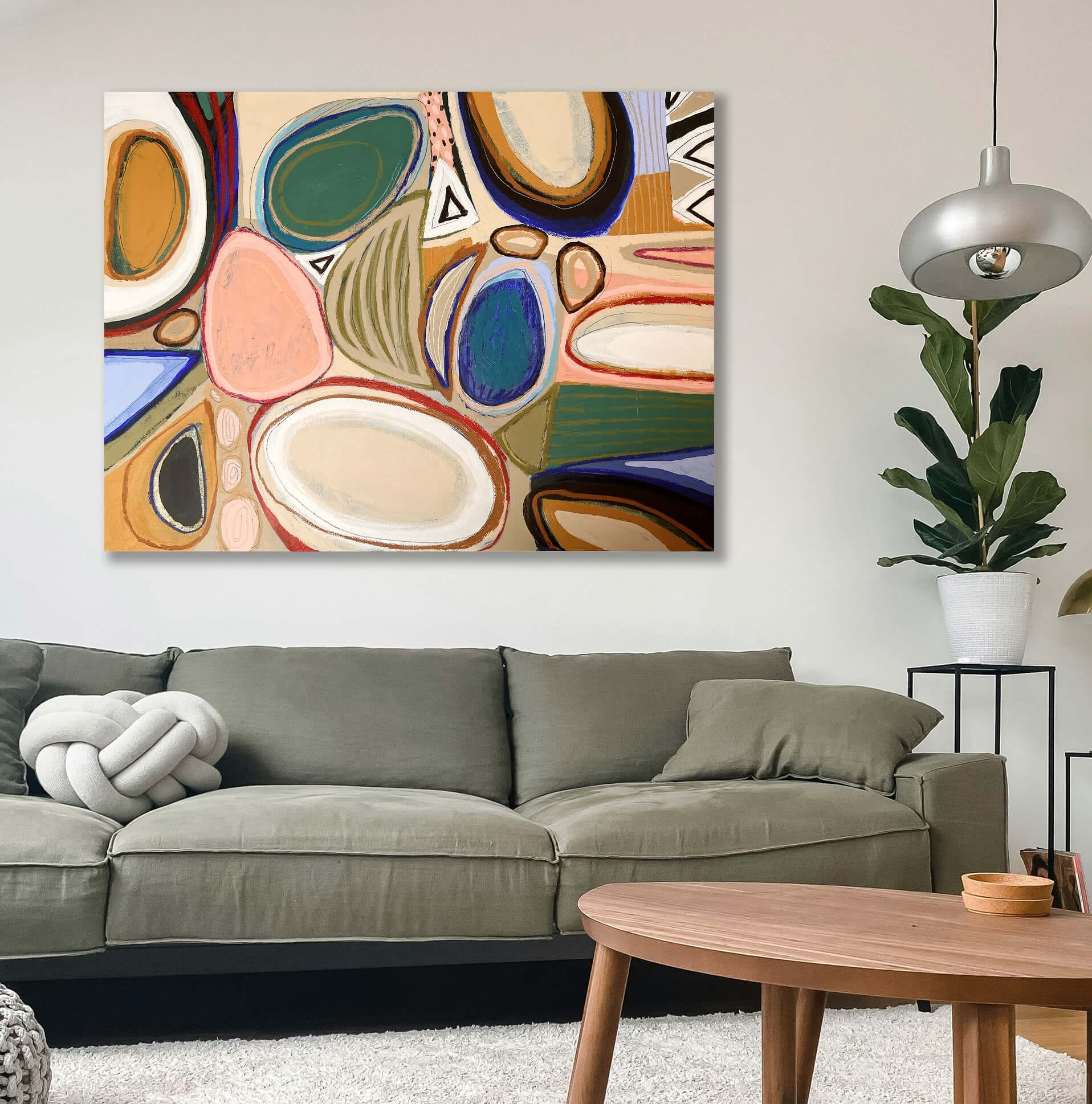 Diane Gosselin Oeuvre original - Peinture 36x48 Origine 1