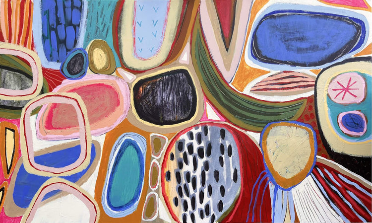 Diane Gosselin Oeuvre original - Peinture 36x60 Origine 2