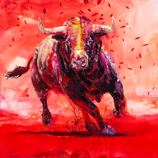Éric Robitaille Oeuvre original - Peinture 45x45 Ethos II