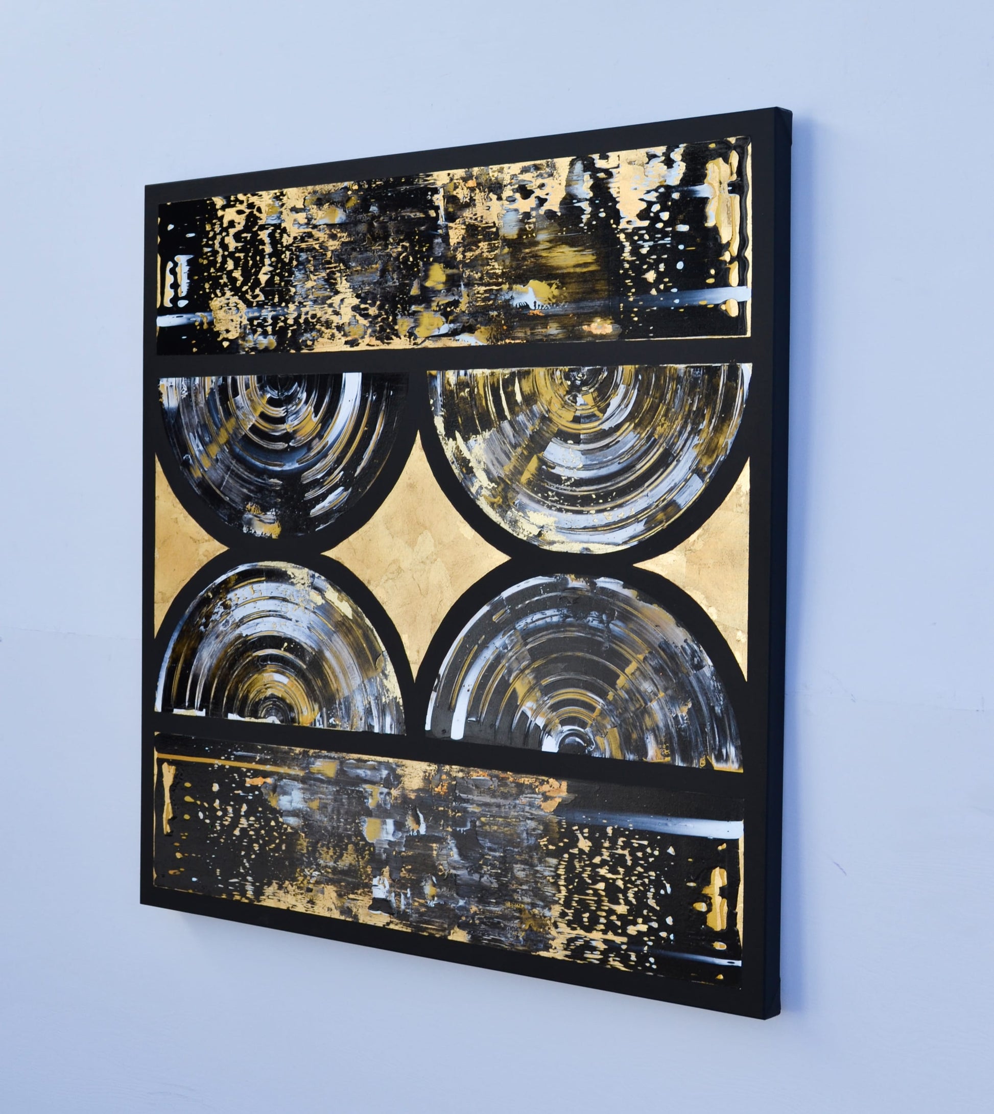 Isabelle Beaubien Oeuvre original - Peinture 42x42 Architecture of What Remains