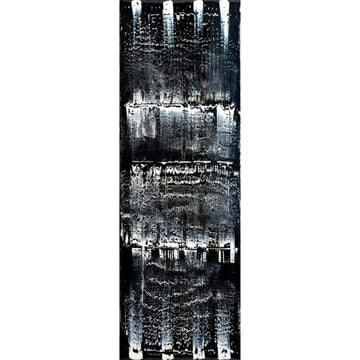 Isabelle Beaubien Oeuvre original - Peinture 72x24 Frozen Waterfall