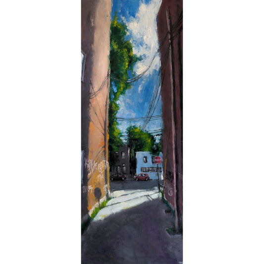 Jeremy Price Oeuvre original - Peinture 60x24 500 Years of Summer