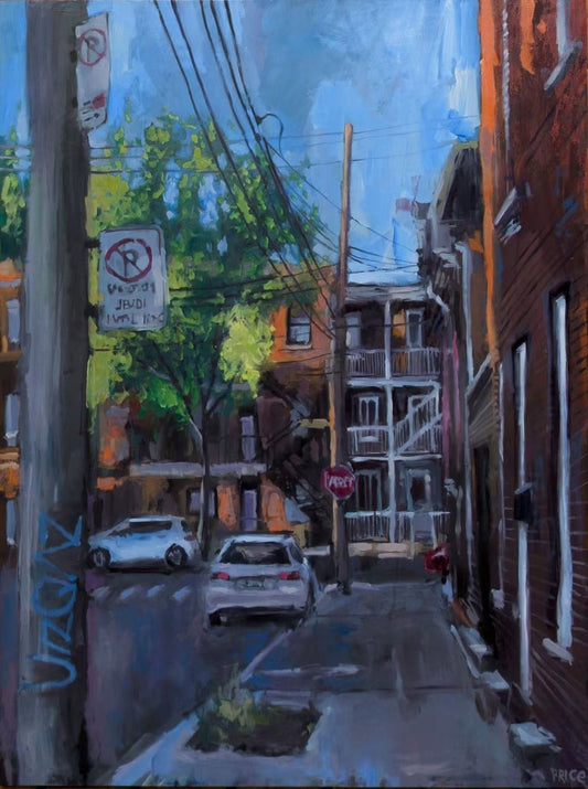 Jeremy Price Oeuvre original - Peinture 48x36 April - December