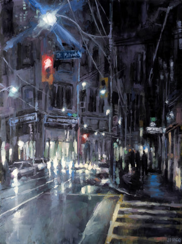 Jeremy Price Oeuvre original - Peinture 40x30 Follow Your Ups And Downs