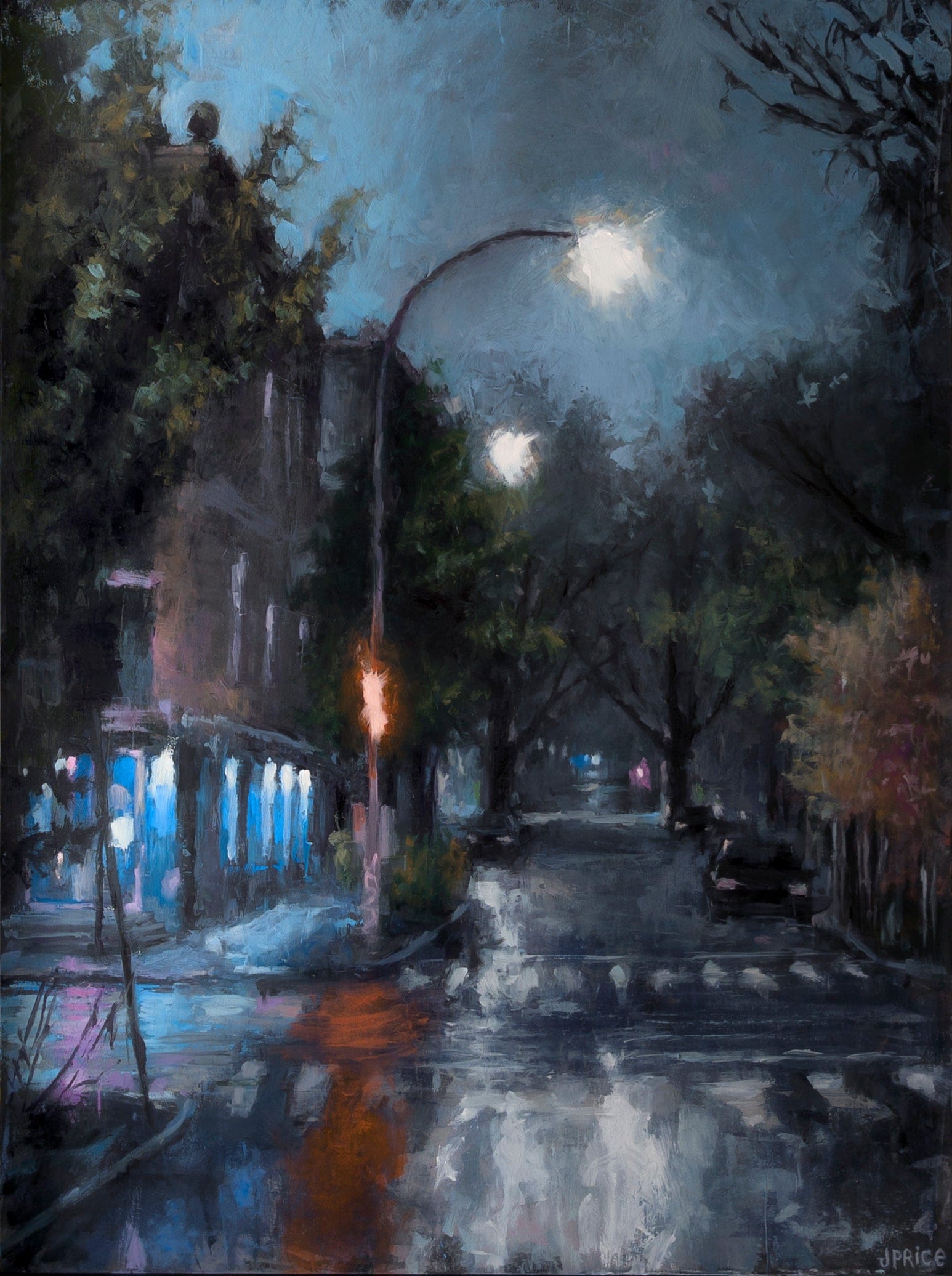 Jeremy Price Oeuvre original - Peinture 40x30 Marie-Anne West