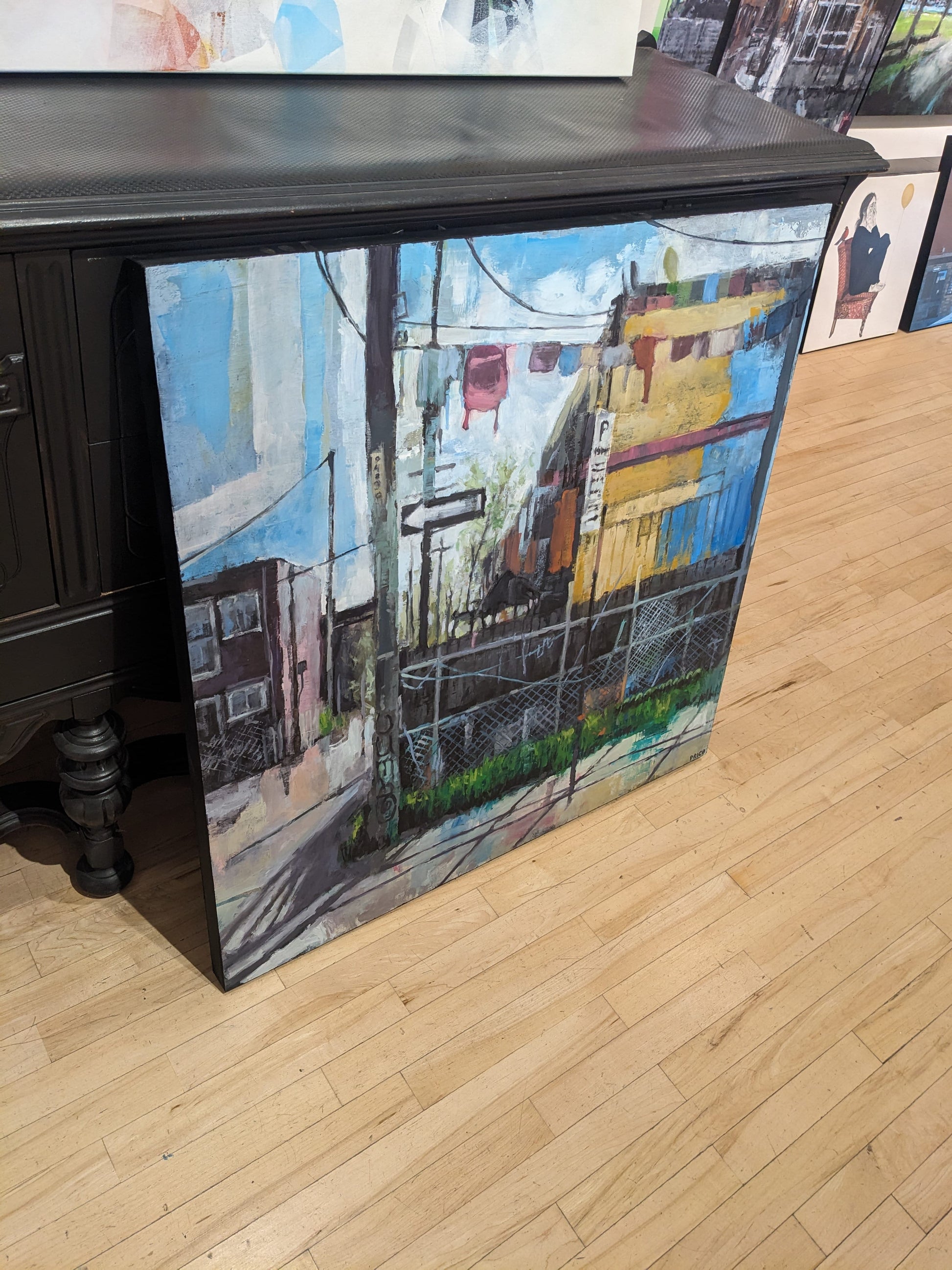 Jeremy Price Oeuvre original - Peinture 36x36 More than I imagined
