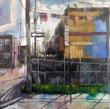 Jeremy Price Oeuvre original - Peinture 36x36 More than I imagined
