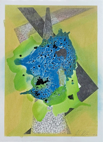 John Kokkinos Oeuvre original - Peinture 23x17 Study in Texture