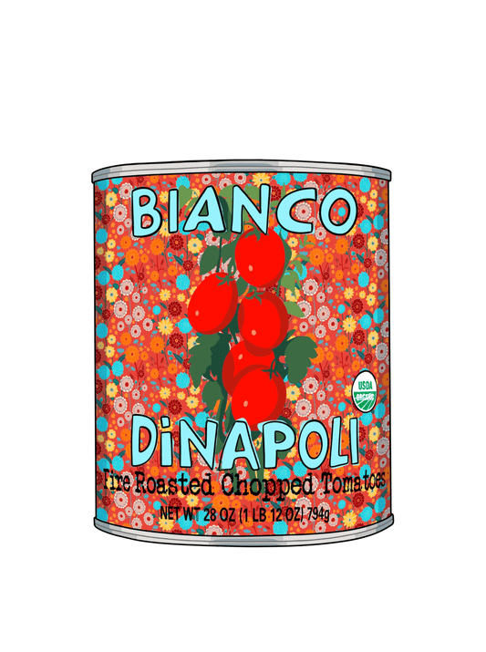 Kit Li Édition limitée - impression numérique 9x12 Dinapoli Canned Fire Roasted Tomatoes