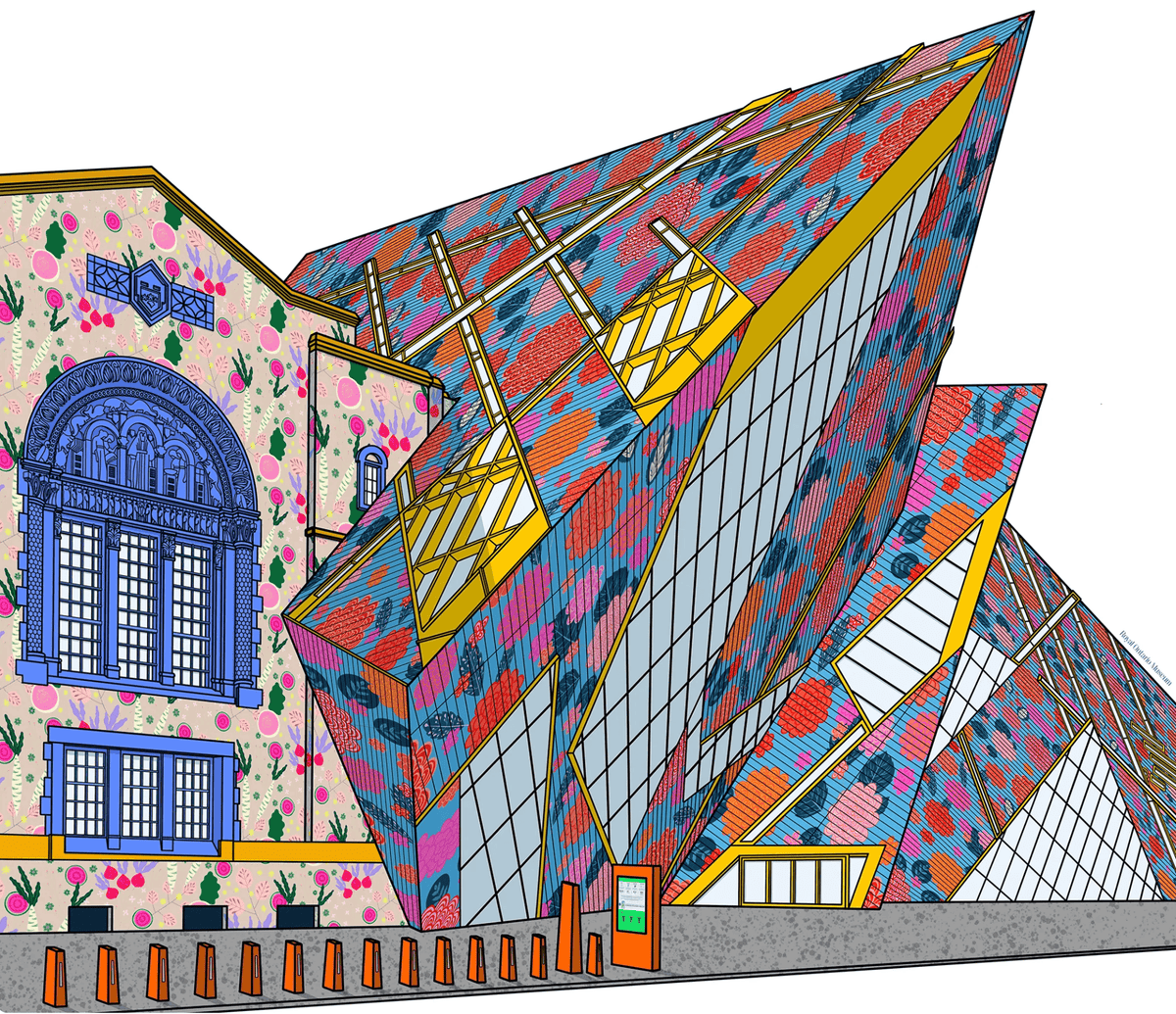 Kit Li Édition limitée - impression numérique 20x20 ROM Royal Ontario Museum