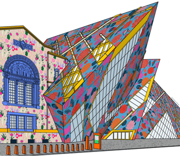 Kit Li Édition limitée - impression numérique 20x20 ROM Royal Ontario Museum
