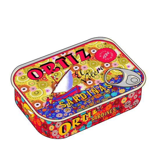 Kit Li Édition limitée - impression numérique 12x12 Tin Sardine Ortiz